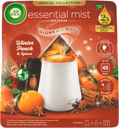 Aroma difuzér s náplňou - bielizeň a biela orchidea Air Wick