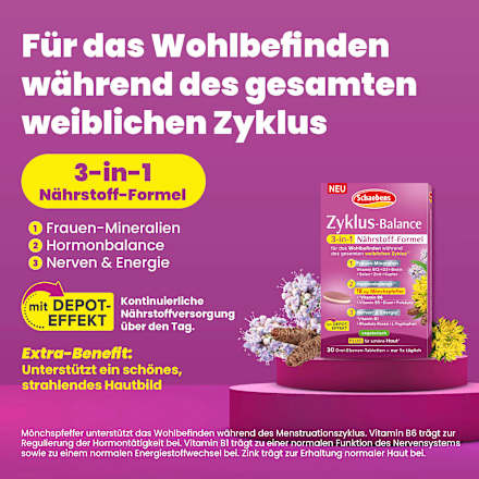 Tabletten Zyklus Balance Schaebens