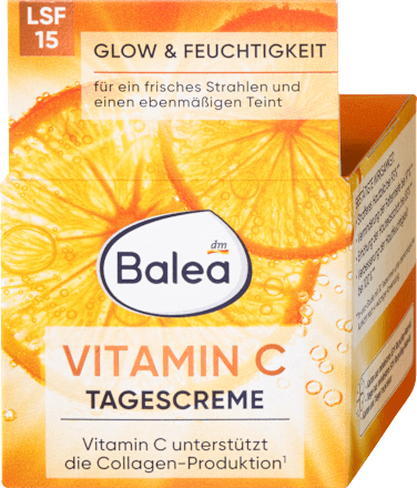 Gesichtscreme Vitamin C LSF 15 Balea