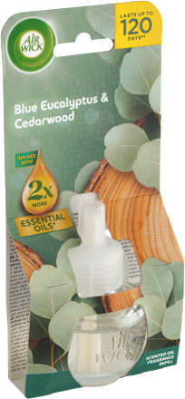 Essential Oils tekutá náplň do elektrického přístroje eukalyptus a cedrové dřevo AIR WICK