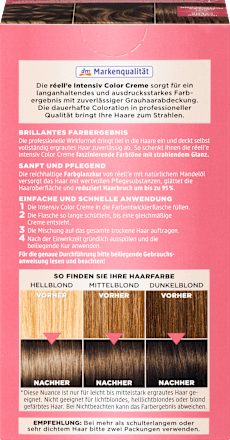 Farba do włosów Intensiv Color Creme 7.11 chłodny blond réell‘e