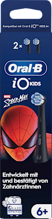 Aufsteckbürsten Kinder iO Spiderman Sanfte Reinigung, ab 6 Jahren Oral-B