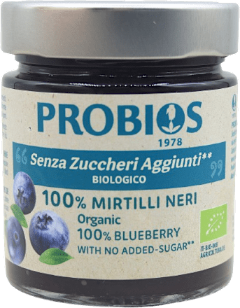 Composta 100% mirtilli neri bio PROBIOS