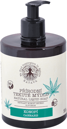 Prírodné tekuté mydlo Konope NATAVA