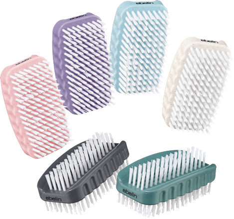 Dvostranska krtačka za nohte iz pšenične slame, več različic ebelin