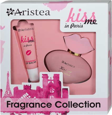 Подаръчен комплект Kiss me in Paris Aristea