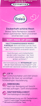 pleťový tónující krém Teint Perfection SPF 15 Balea