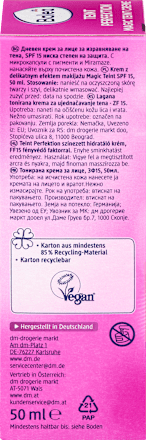 pleťový tónující krém Teint Perfection SPF 15 Balea