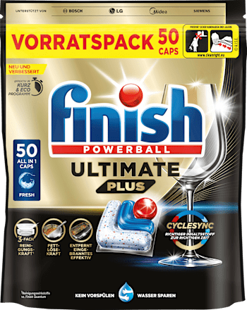 Spülmaschinen-Caps Ultimate Plus  Finish