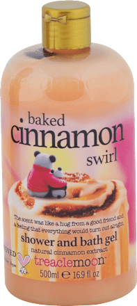 Sprchovací a kúpeľový gél Baked Cinnamon Swirl  treaclemoon