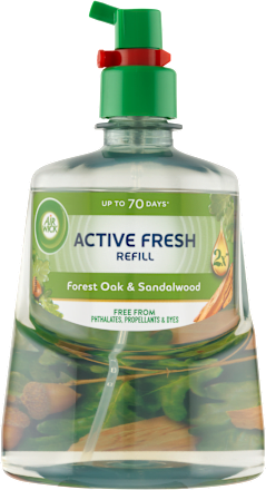 Náplň do automatického difuzéra – dubový les a santalové drevo Air Wick