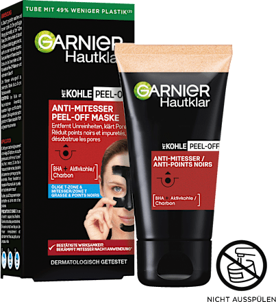 Gesichtsmaske Hautklar Kohle Peel-Off Garnier Skin Active