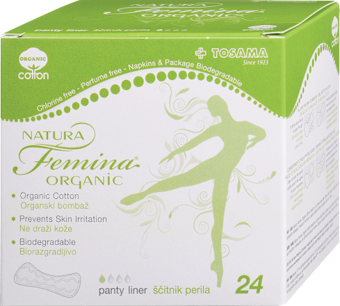 Ščitniki perila Honestly Organic Natura Femina