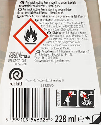 Náplň do automatického difuzéra – zimný punč Air Wick