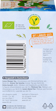 Teemischung Zeit für Tee dmBio