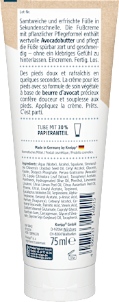 Fußcreme schnell einziehend Kneipp