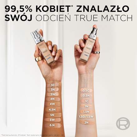 True Match Podkład 2.C/R2 Rose Vanilla L'ORÉAL PARiS