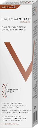 Płyn ginekologiczny do higieny intymnej Lactovaginal Intima biomed