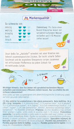 Kräutertee Halsliebe dmBio