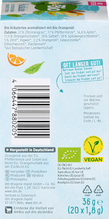 Kräutertee Halsliebe dmBio