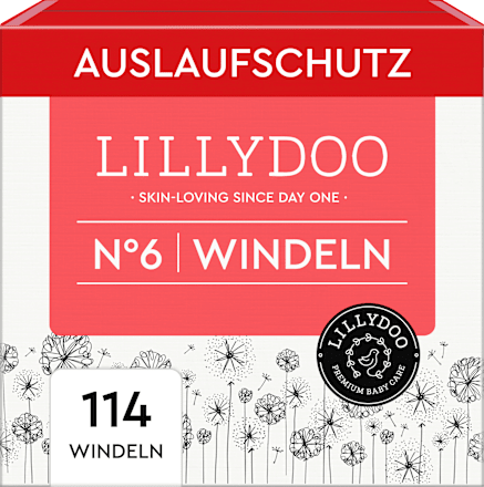 Windeln Gr. 6 (13+ kg) Monatsbox Lillydoo