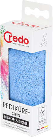 Pedikürstein Monoblock blau  Credo