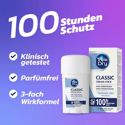 Antitranspirant Deostick Classic Triple Dry