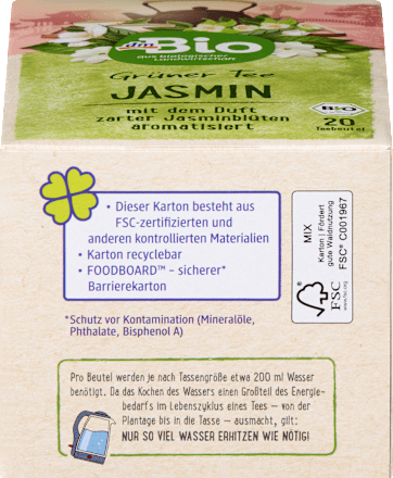 Grüner Tee Jasmin dmBio