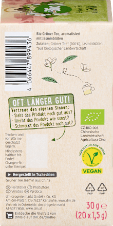Grüner Tee Jasmin dmBio