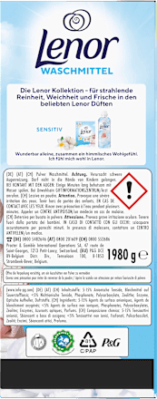 Waschmittelpulver Sensitiv  Lenor