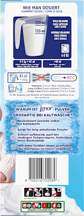 Waschmittelpulver Sensitiv  Lenor