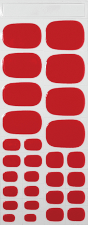 UV Nagelfolien Pediküre Statement Maniko