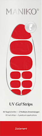 UV Nagelfolien Pediküre Statement Maniko