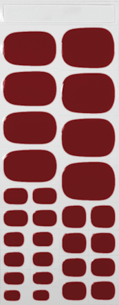 UV Nagelfolien Pediküre Wine Vibes Maniko