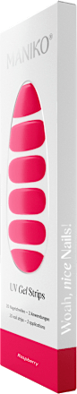 UV Gel Nagelfolien Raspberry Maniko
