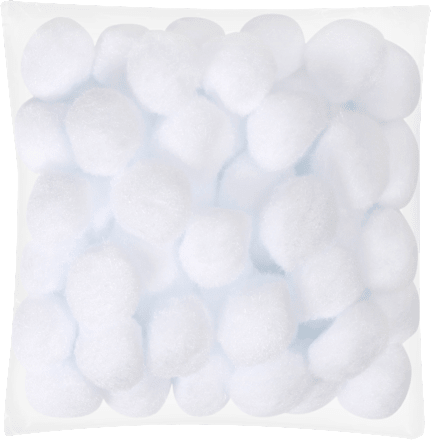 Stoffschneebälle Dekorieren & Einrichten