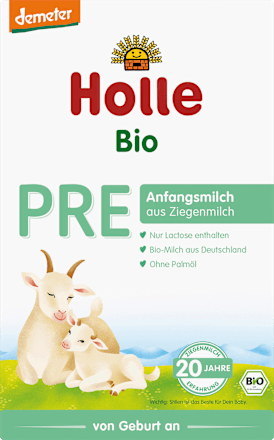 Anfangsmilch Pre aus Ziegenmilch von Geburt an Holle