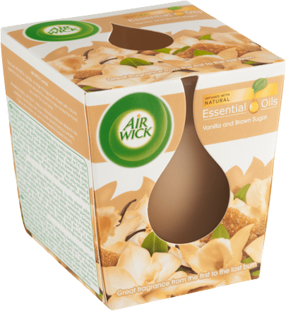 Essential Oils svíčka Vanilka a karamel AIR WICK