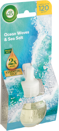 Essential Oils tekutá náplň do elektrického přístroje oceán a mořská sůl AIR WICK