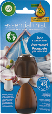 náplň pro aroma difuzér Prádlo a bílá orchidej AIR WICK