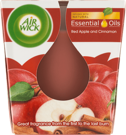 Essential Oils Infusion svíčka Červené jablko a skořice AIR WICK