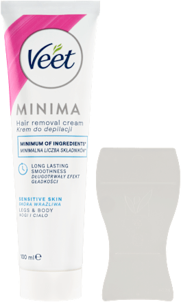 MINIMA depilační krém pro citlivou pokožku Veet