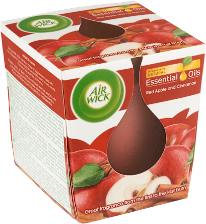 Essential Oils Infusion svíčka Červené jablko a skořice AIR WICK