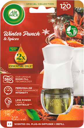 elektrický osvěžovač vzduchu strojek a náplň zimní punč AIR WICK