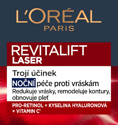 Revitalift Laser X3 noční krém proti vráskám L'ORÉAL PARiS REVITALIFT