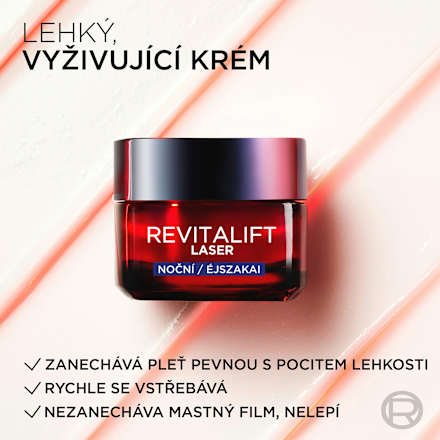 Revitalift Laser X3 noční krém proti vráskám L'ORÉAL PARiS REVITALIFT