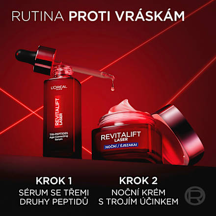 Revitalift Laser X3 noční krém proti vráskám L'ORÉAL PARiS REVITALIFT