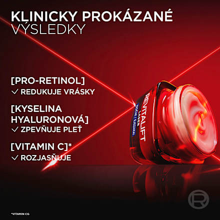 Revitalift Laser X3 noční krém proti vráskám L'ORÉAL PARiS REVITALIFT