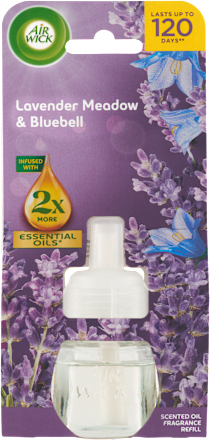 Essential Oils tekutá náplň do elektrického přístroje levandulová louka a modré kvítky AIR WICK