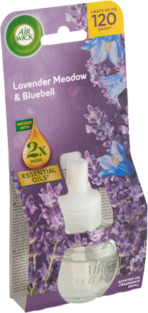 Essential Oils tekutá náplň do elektrického přístroje levandulová louka a modré kvítky AIR WICK